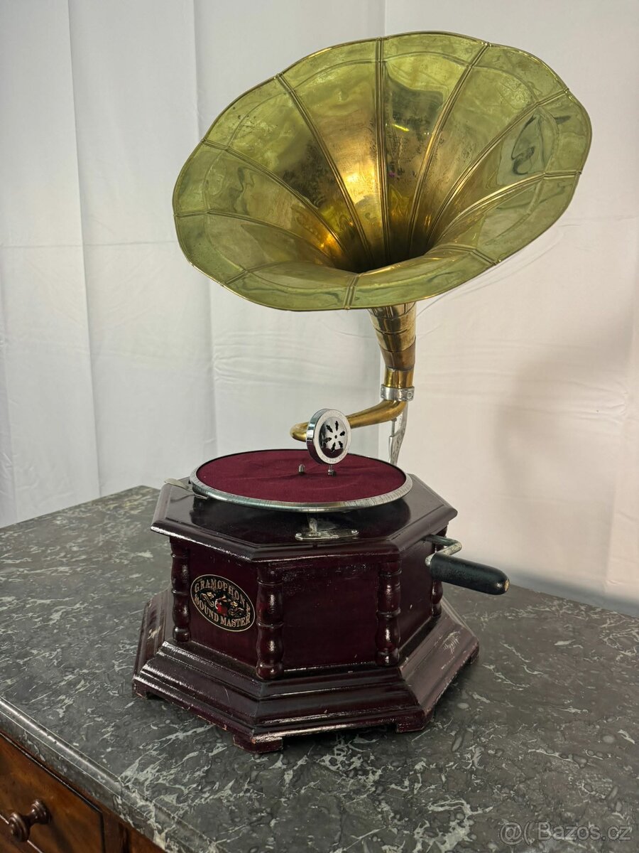 Starožitný gramofon (127027) - 4