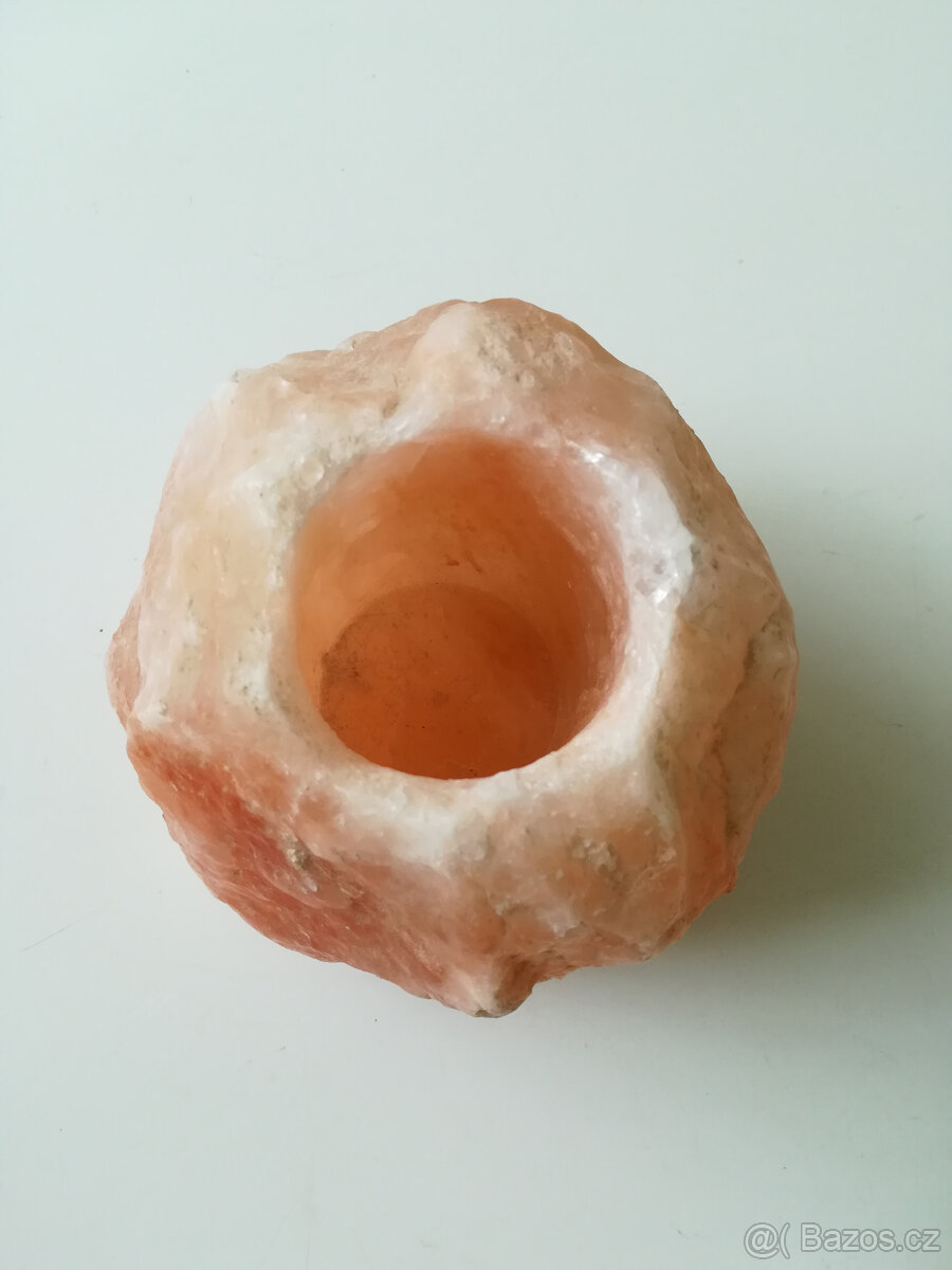 Solná lampa na svíčku - 4