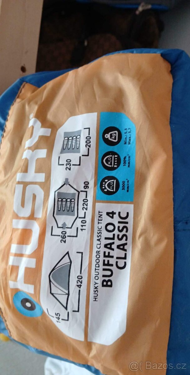 Prodám 4spacáky a 1stan NOVÉ - 4