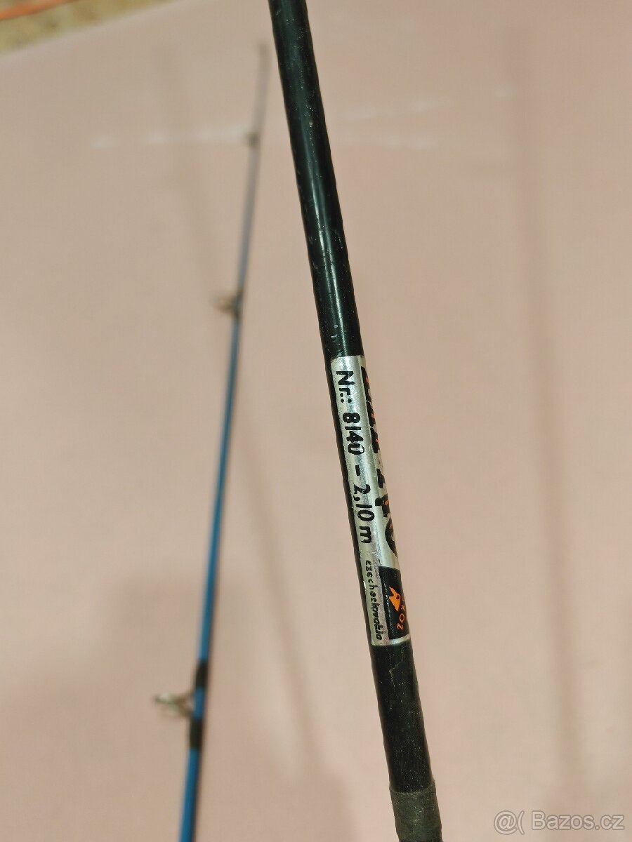 Staré rybářské pruty - 4