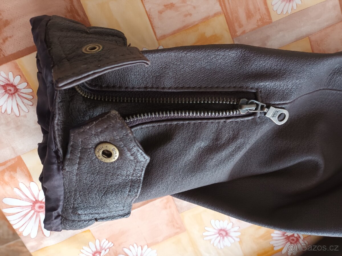 Pánská kožená bunda - 4