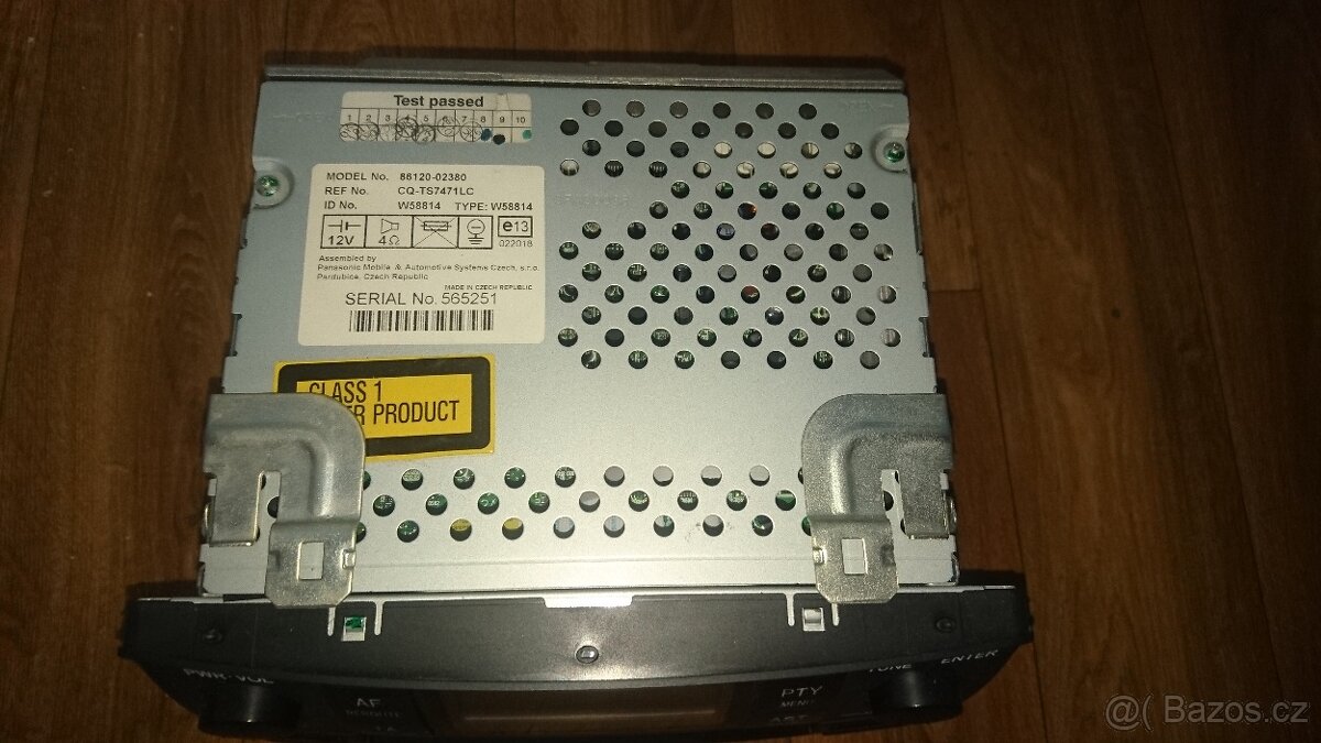 Autoradio toyota corolla e12 - 4