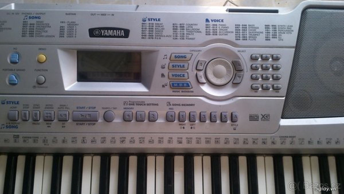 Profesionální klávesy YAMAHA - NOVÉ + veškeré příslušenství - 4