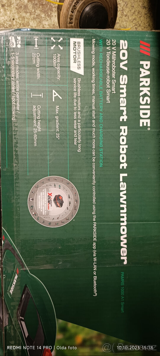 Robotická sekačka Parkside - 4