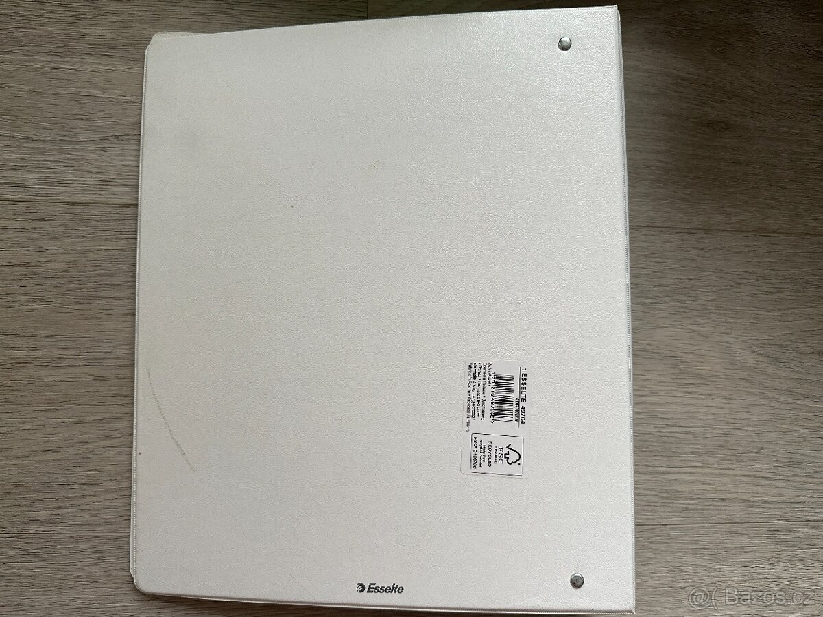 Šanon - černý, bílý s číselným rozlišovačem, A4, 2 ks - 4