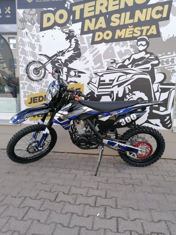 Pitbike Killer 300cc 21x18 modrá - 4