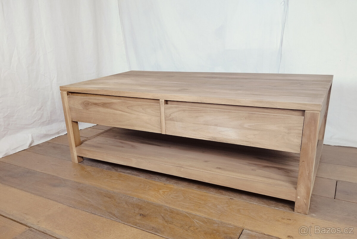 TEAKový konferenční stolek - 4