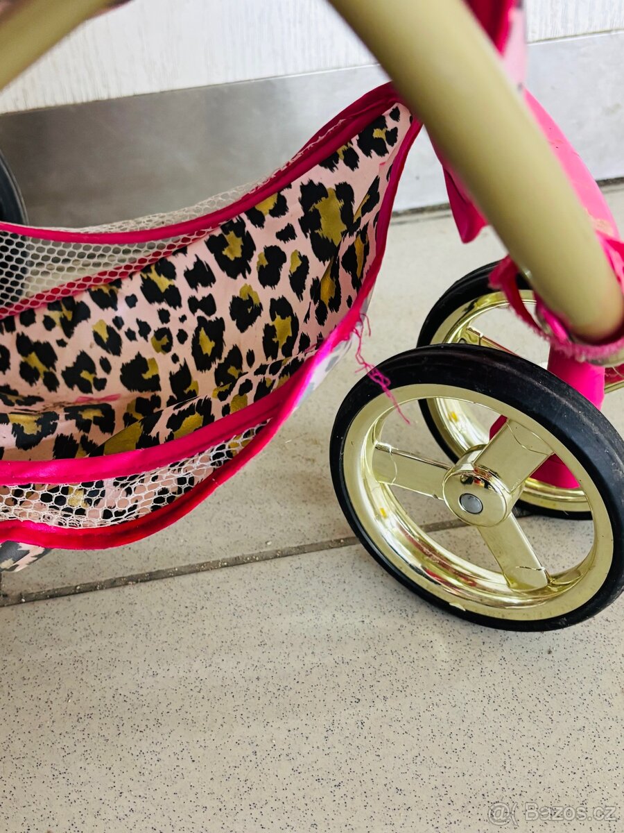 kočárek pro panenky - trojkolka - 4