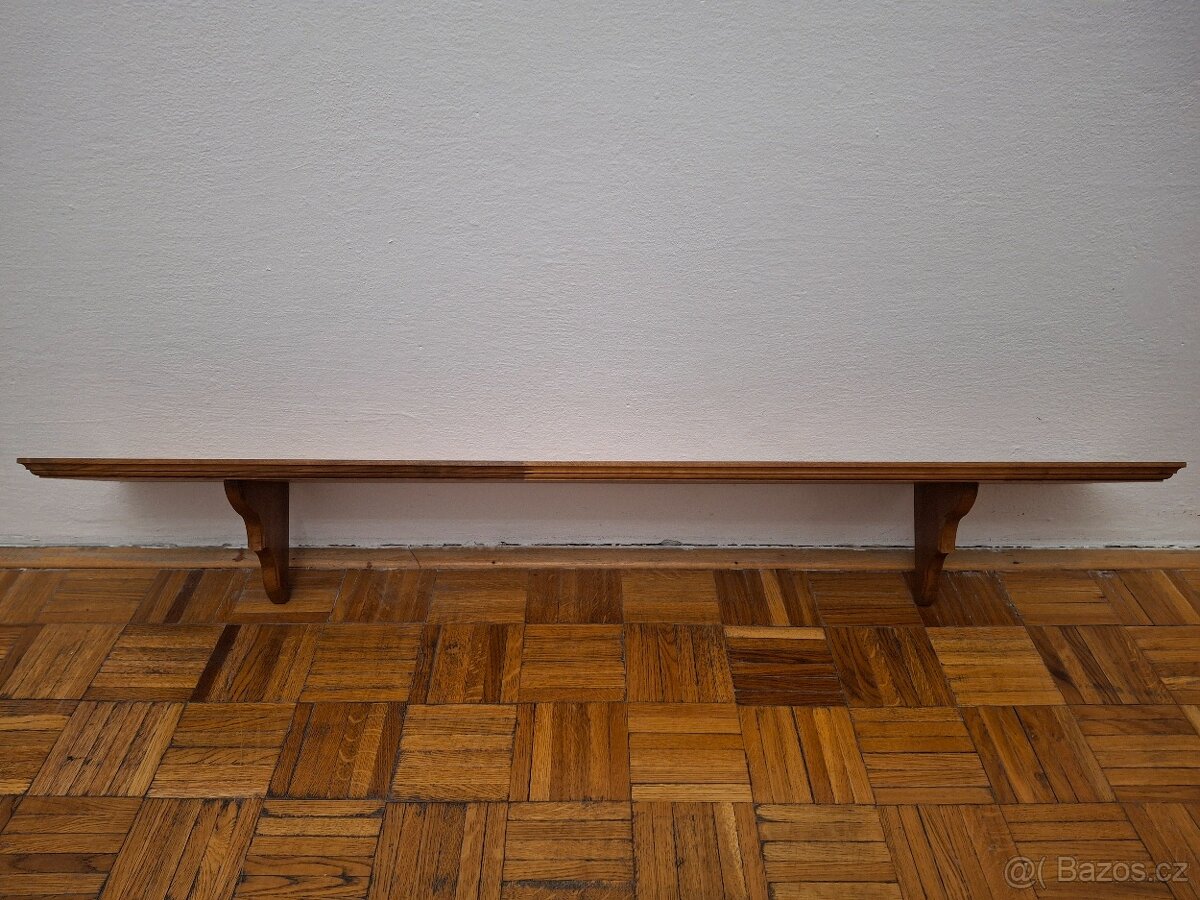 Dřevěná police - 4