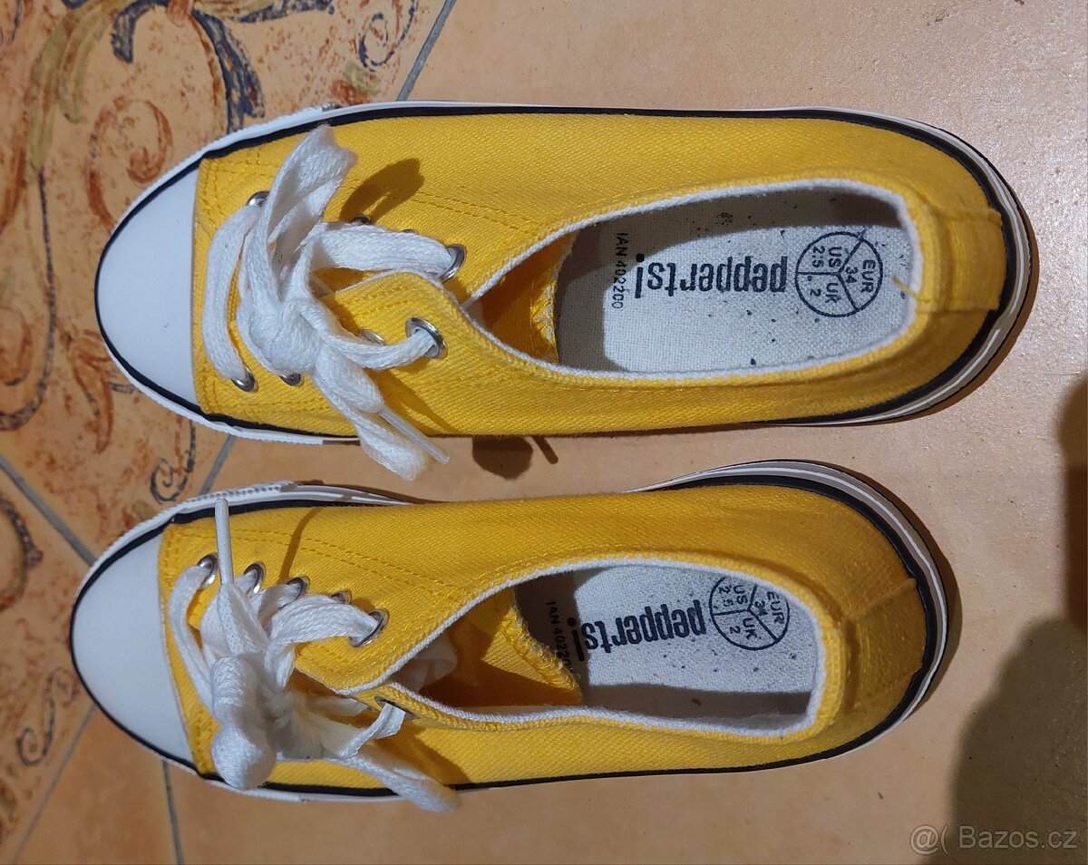 Detske boty 34 a 36 - pěkné a levné - 4