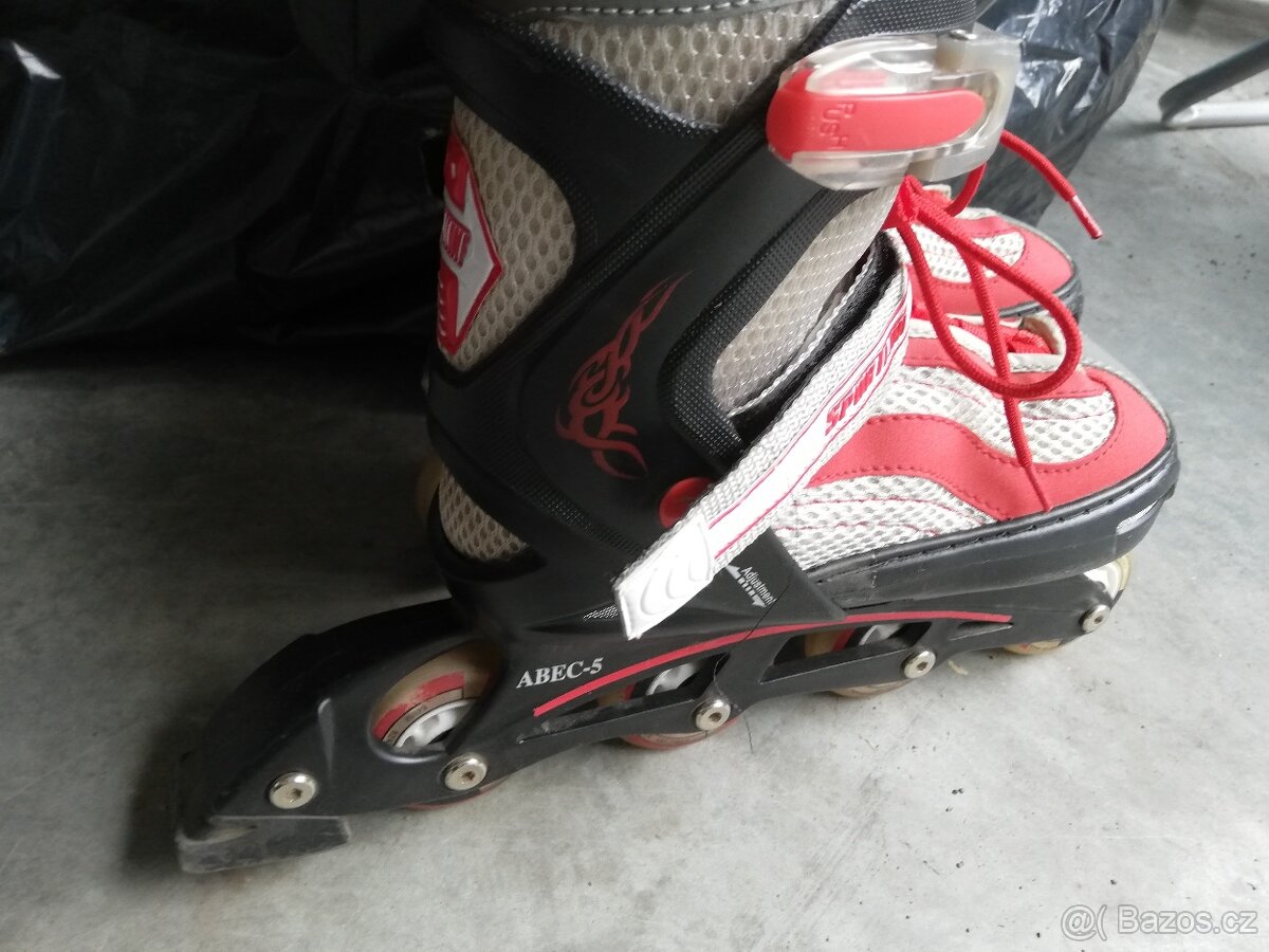 Kolečkové brusle dětské posuvné - 4