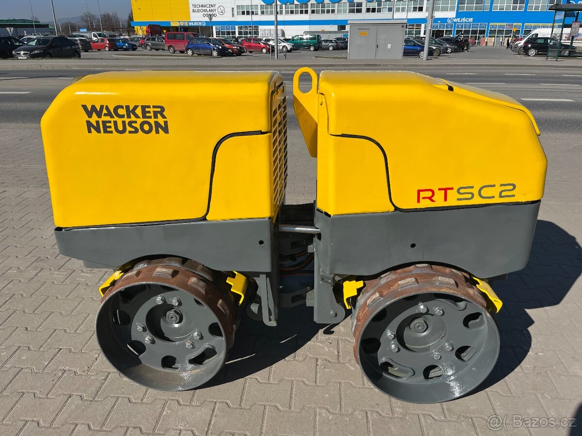 Vibrační ježkový válec Wacker Neuson RT-SC2, Bomag, Ammann - 4