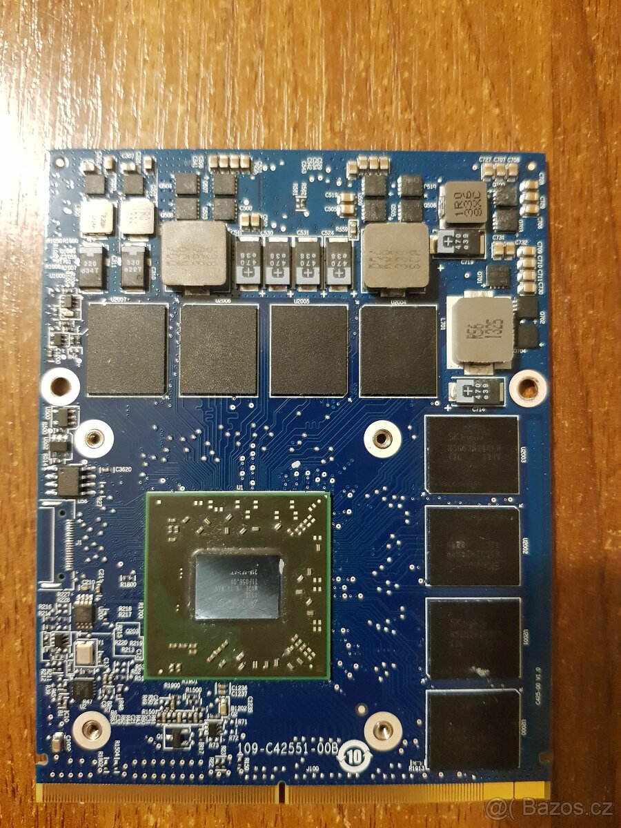 Nefunkční karty z ntb Dell AMD Firepr 6970M,Firepro m6600 - 4