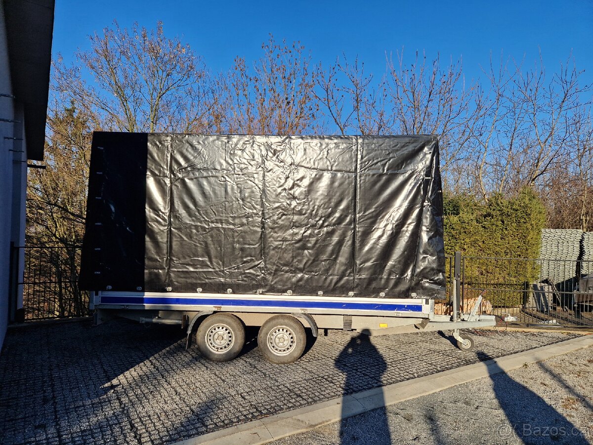 Vlek 2700kg s plachtou - 4