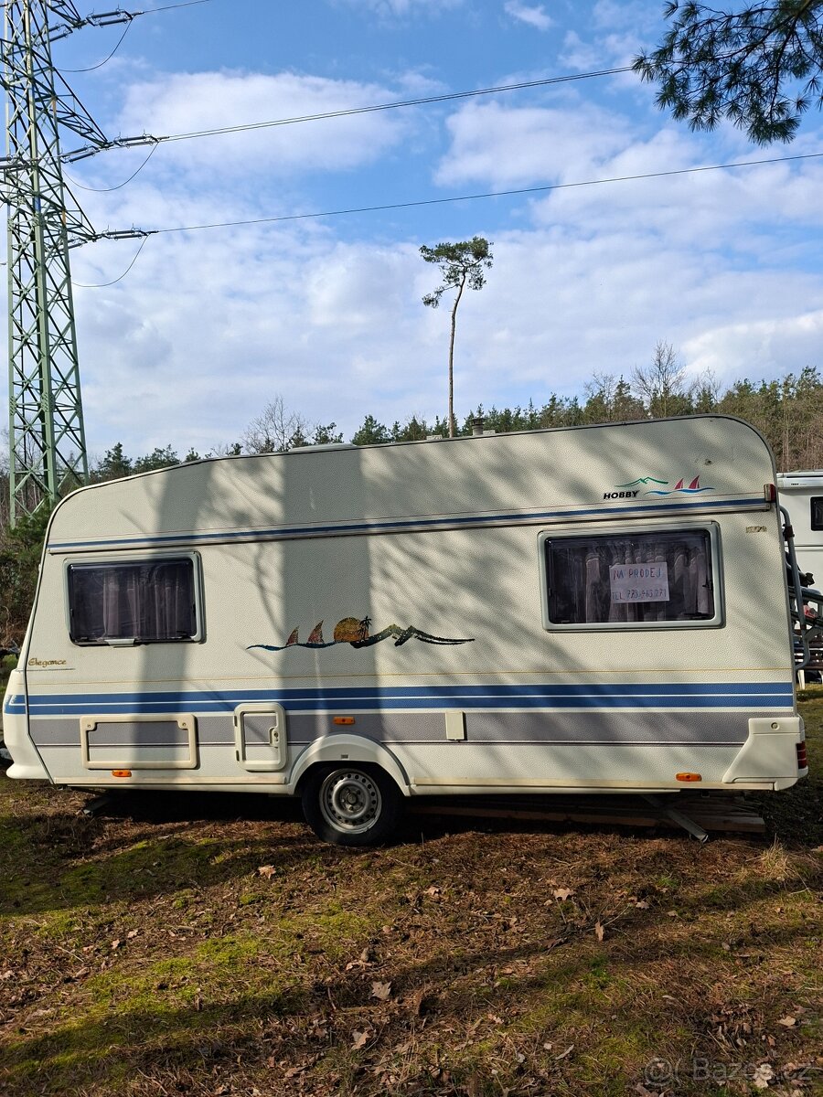 Prodám karavan Hobby na Melicich - 4