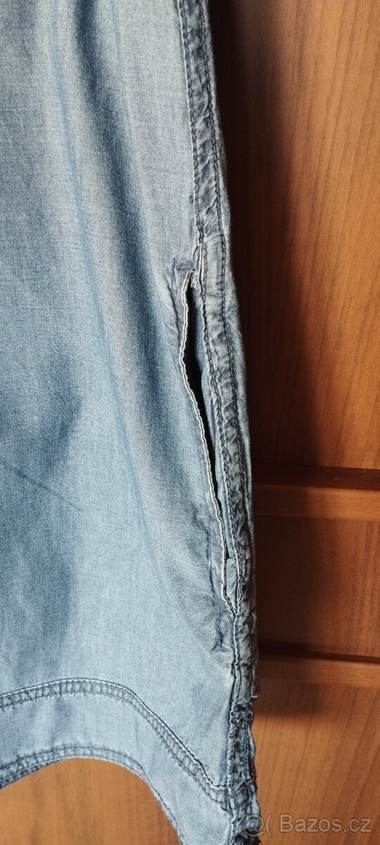 Džínová tunika H&M - 4