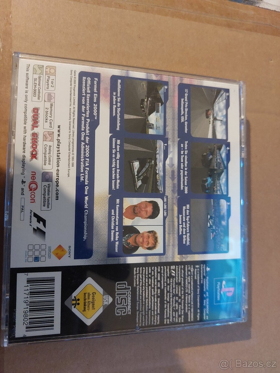 FORMULE 2000 PSX / PS1 / Playstation 1 - 4