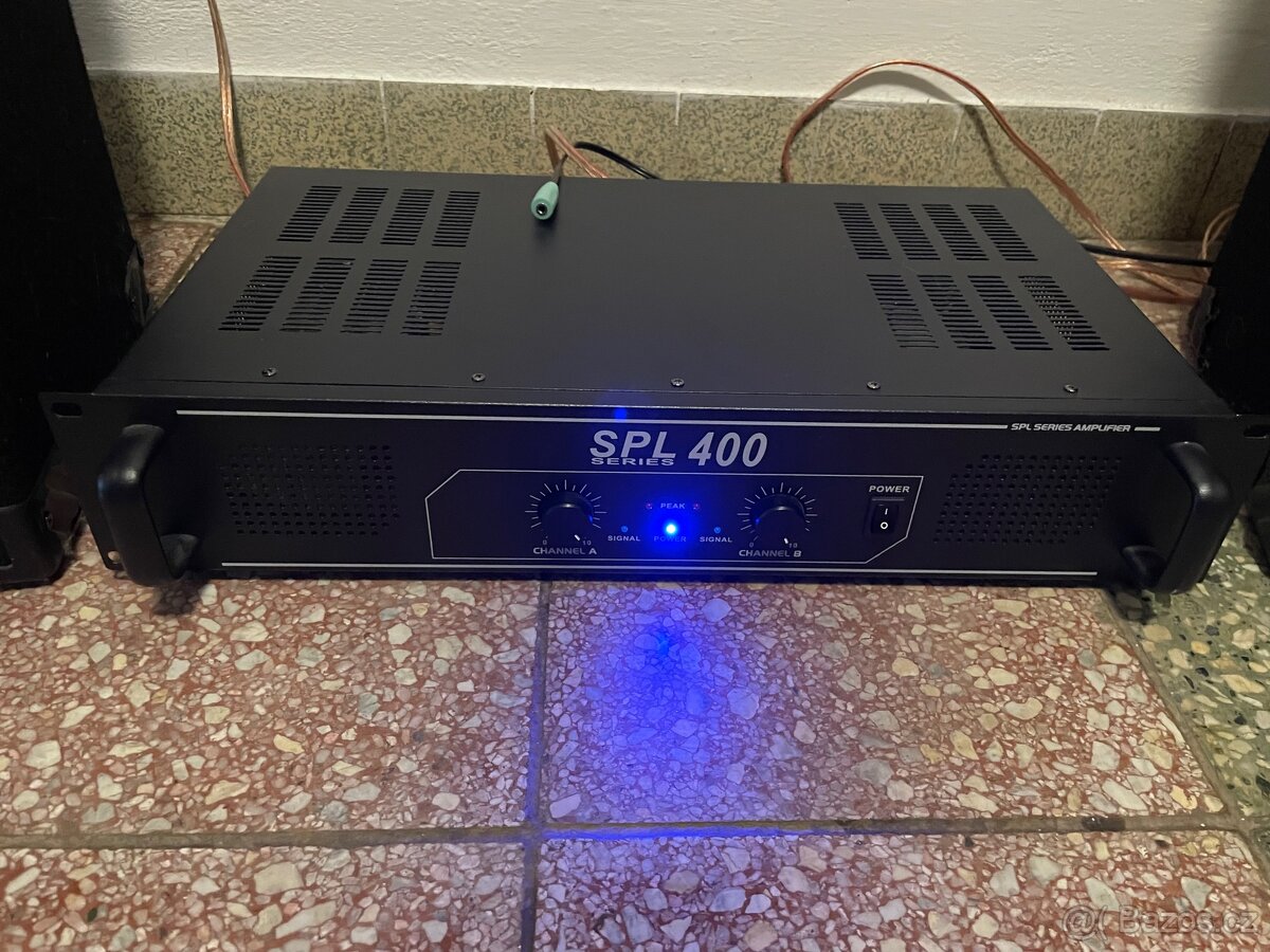 Basový reproduktory Malone + zesilovač SPL 400 - 4