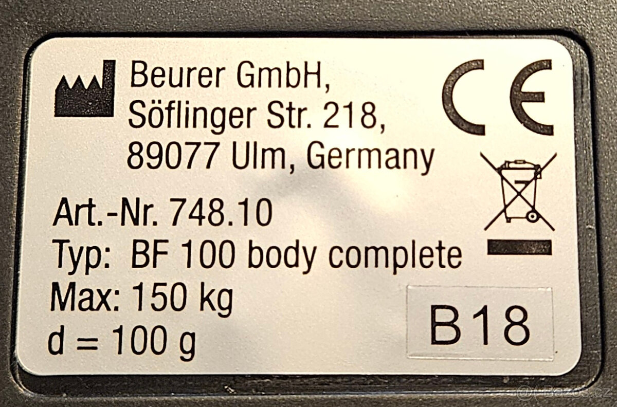 Osobní váha Buer BF100 - 4