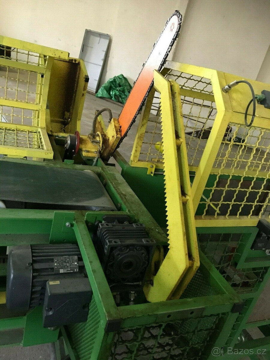 Štípačka dřeva, Siemens S5 PLC, jako nová - 4