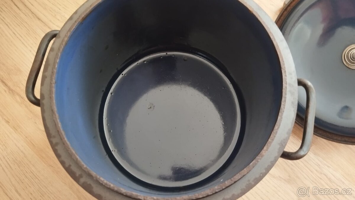 Velmi starý tlakový hrnec tz.tlakáč D.R.G.M težký, starožit - 4