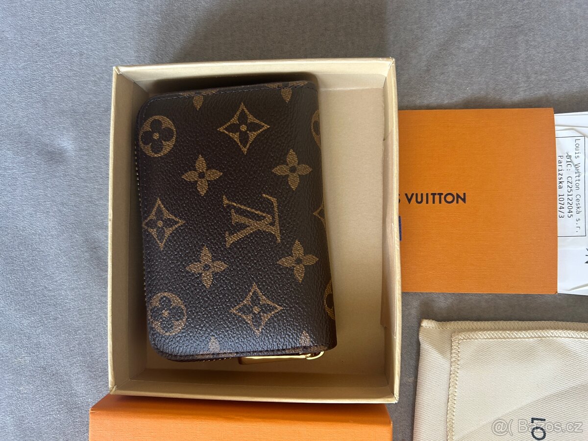Louis Vuitton zipcoin peněženka unisex - 4