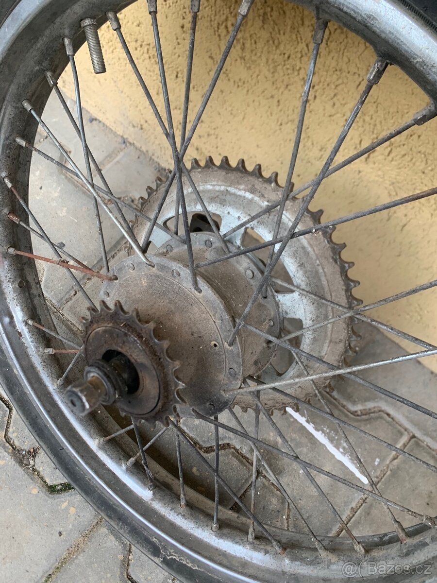 Babetta 210-Zadní kolo s brzdou - 4