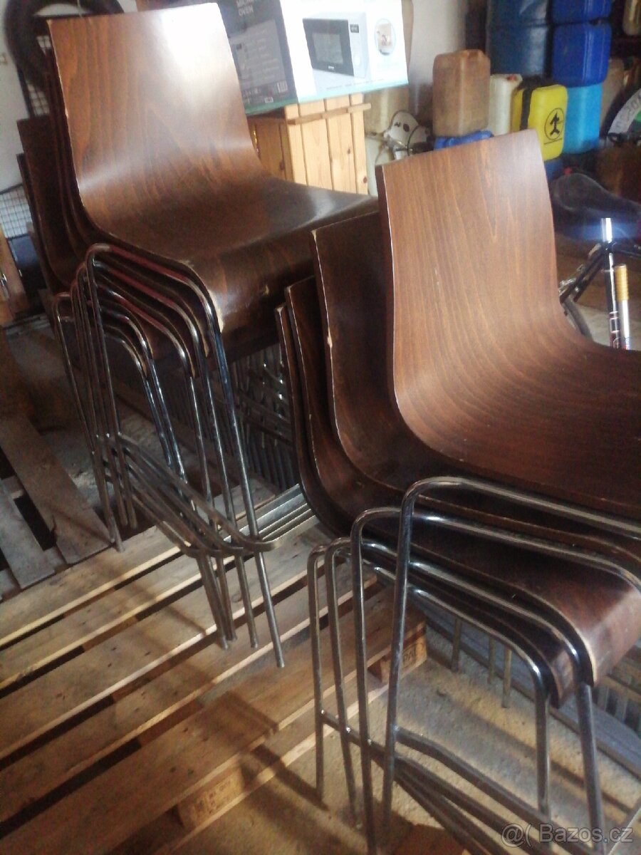 Barové židle 9 kusů - 4