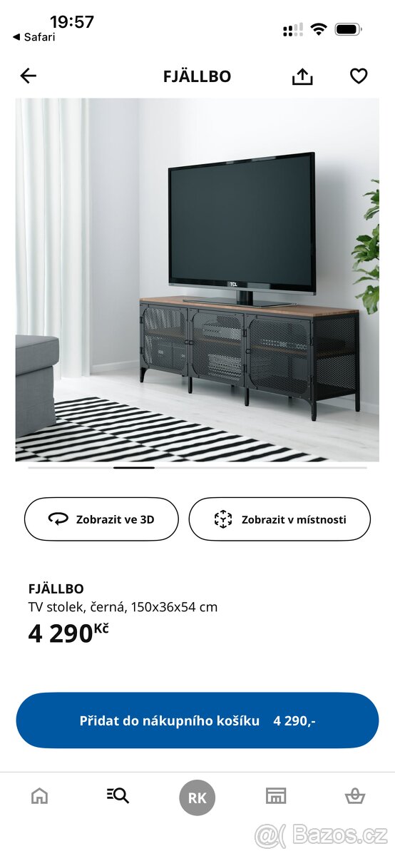 FJÄLLBO TV stolek IKEA - 4
