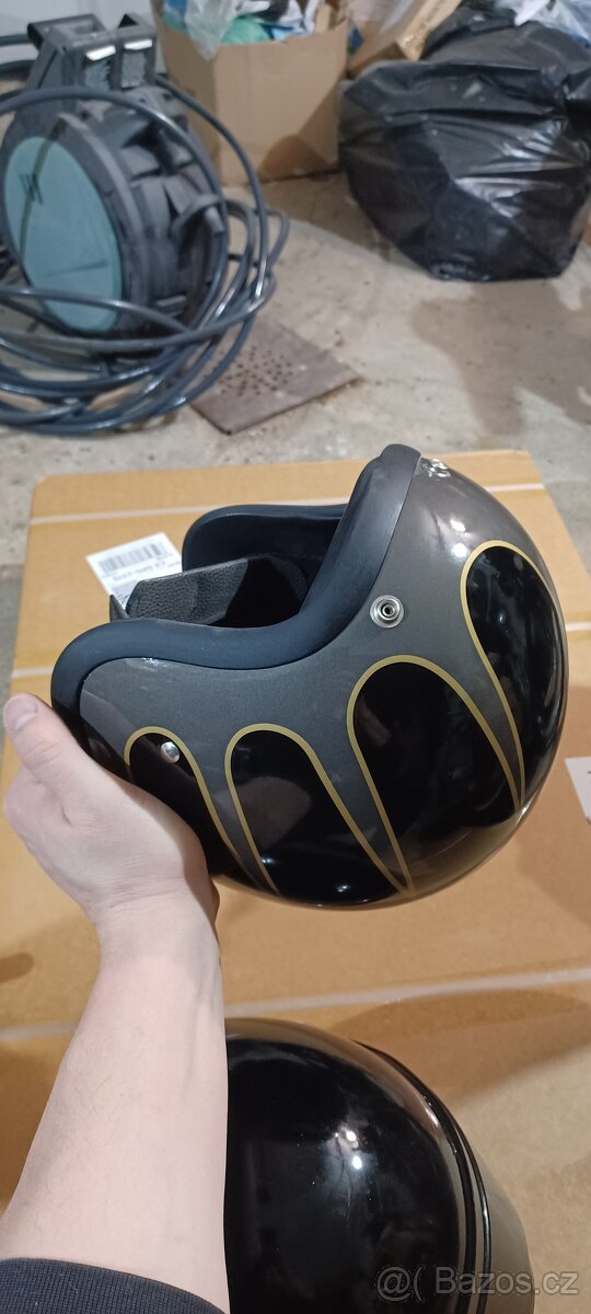 Helma RETRO integrál + otevřená vel. L - 4