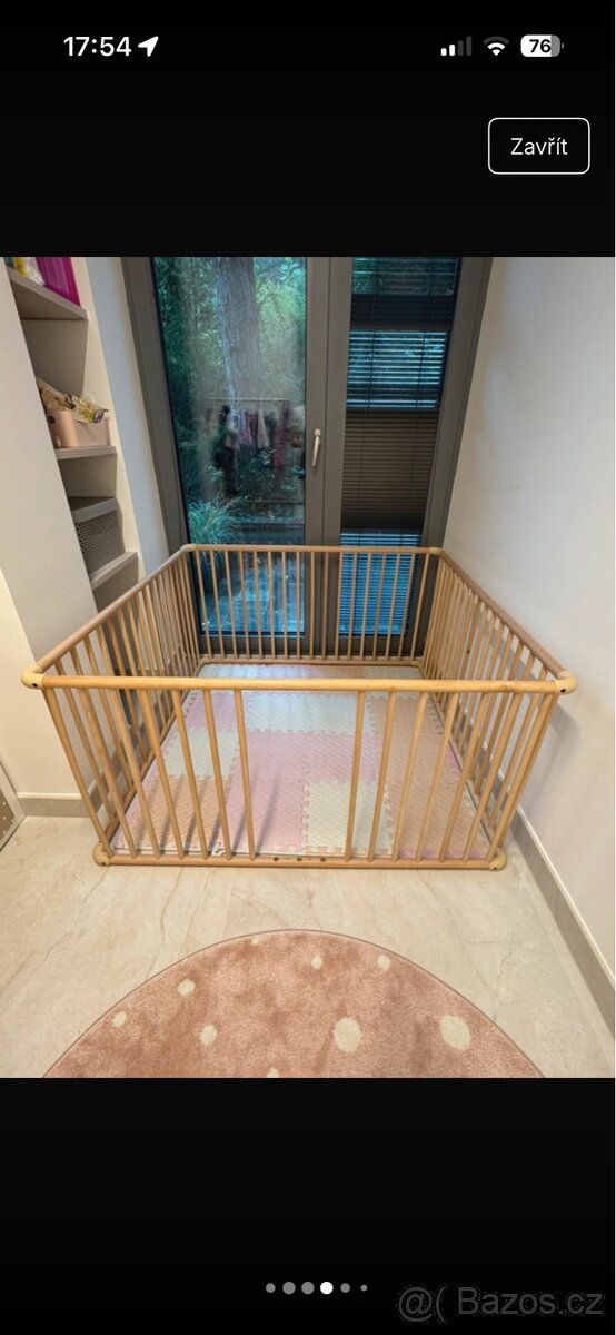 Dřevěná ohrádka 120x120 - 4