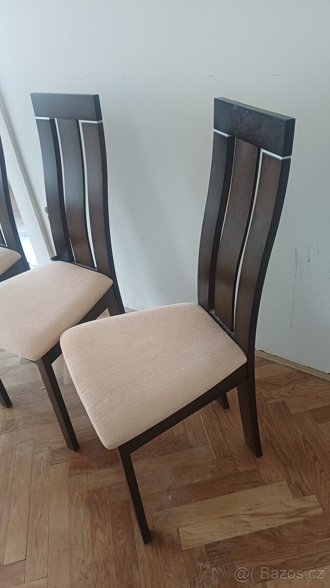 4 jídelní židle - 4