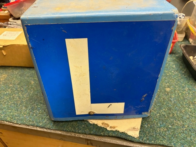 Dobový retro magnetický maják autoškoly - 4