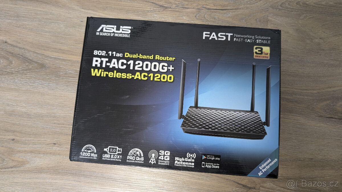 Gigabit Router Asus RT-AC1200G+ - 4