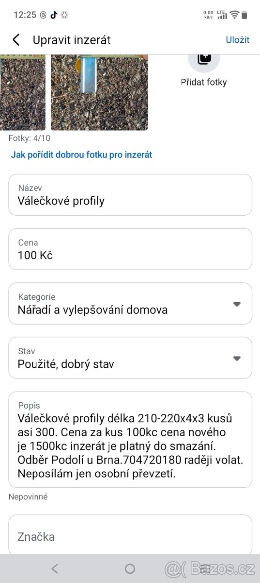 Válečkové profily - 4