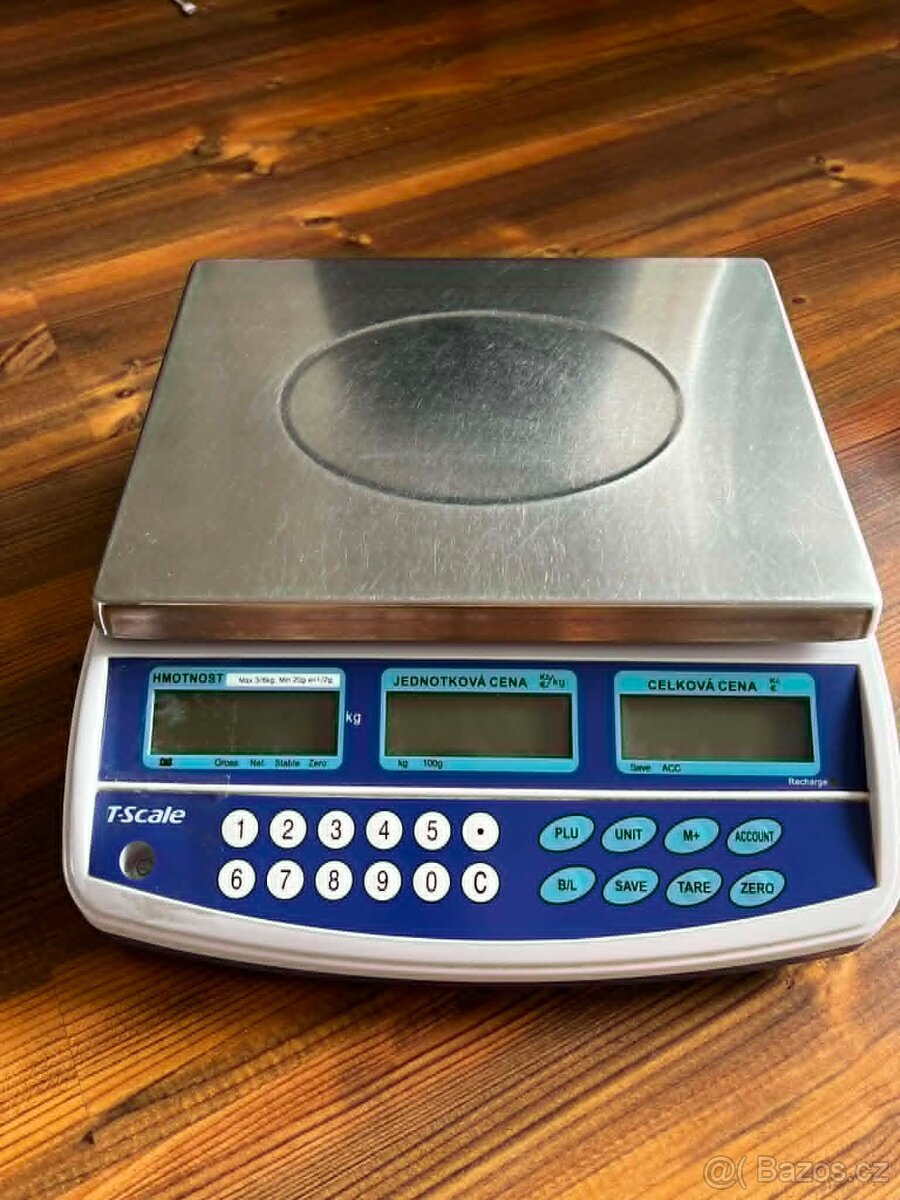 Obchodní váha T-scale QTP 3/6 kg - 4