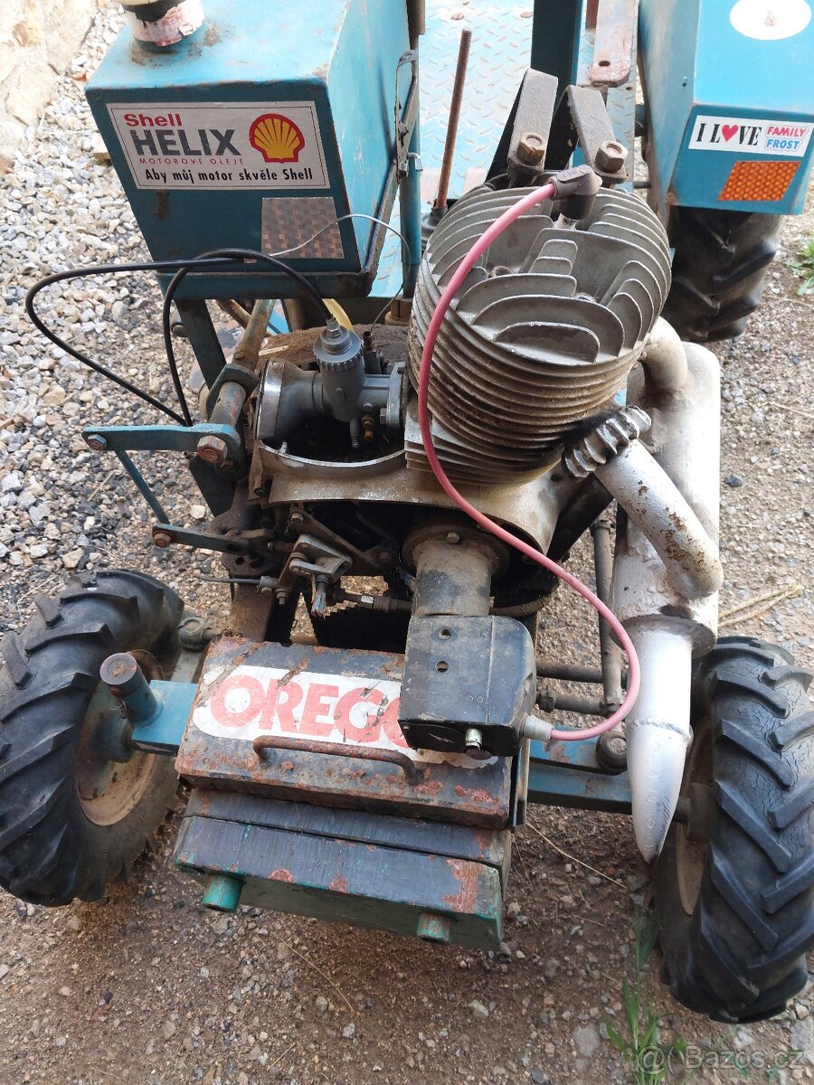 Malotraktor domácí výroby - 4