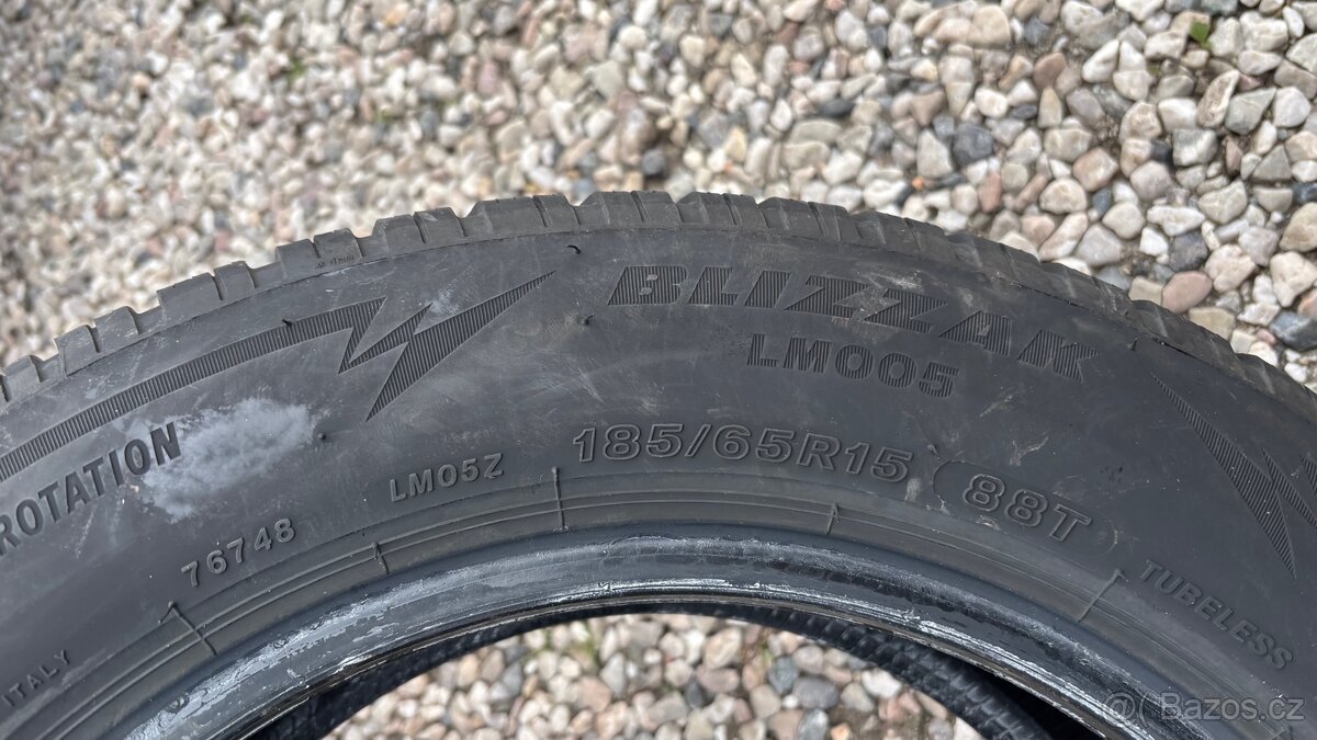 Bridgestone zimní 185/65 R15 88T - 4