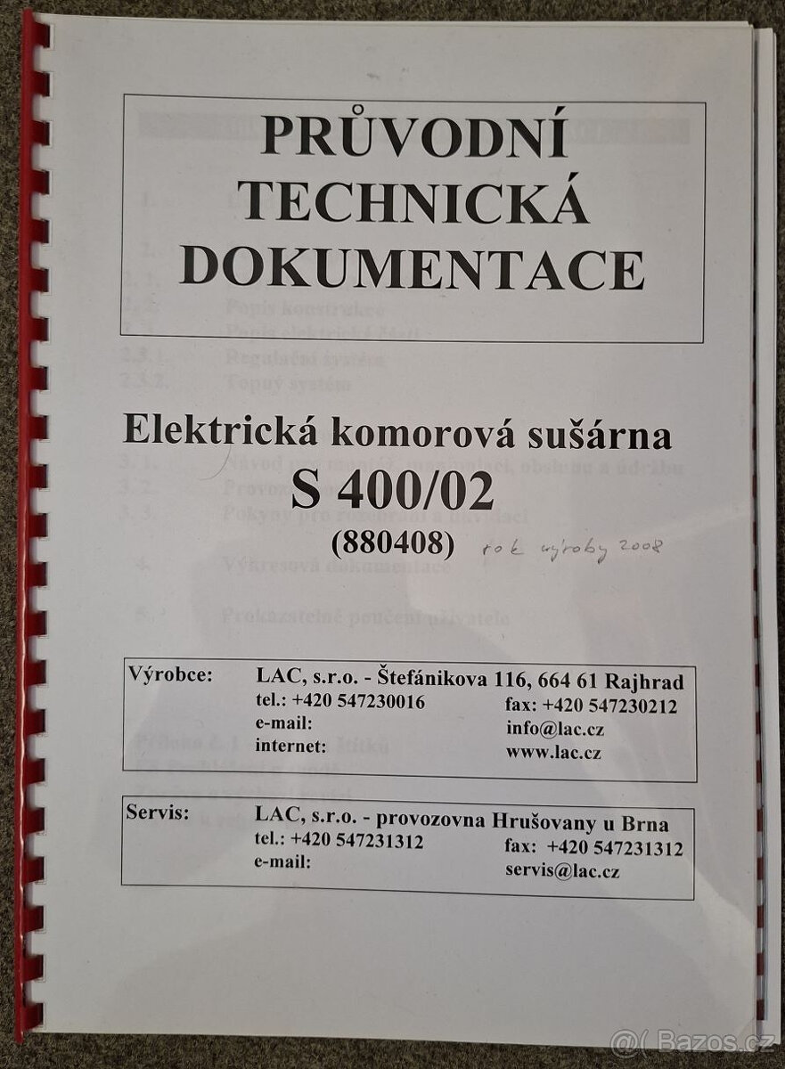 Pec-sušárna 380V,4kW programovatelná regulace - 4