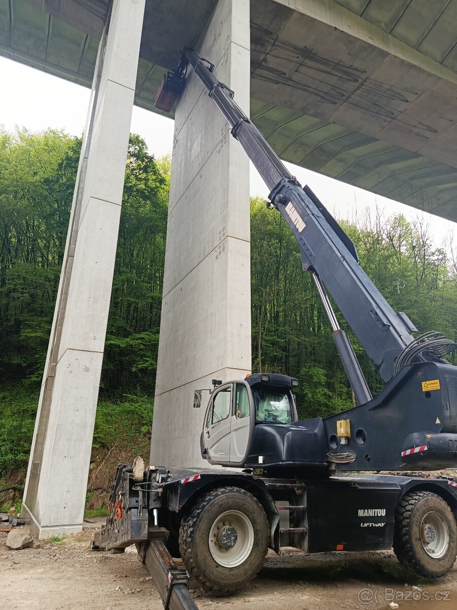 Manitou mrt teleskopické manipulátory. - 4