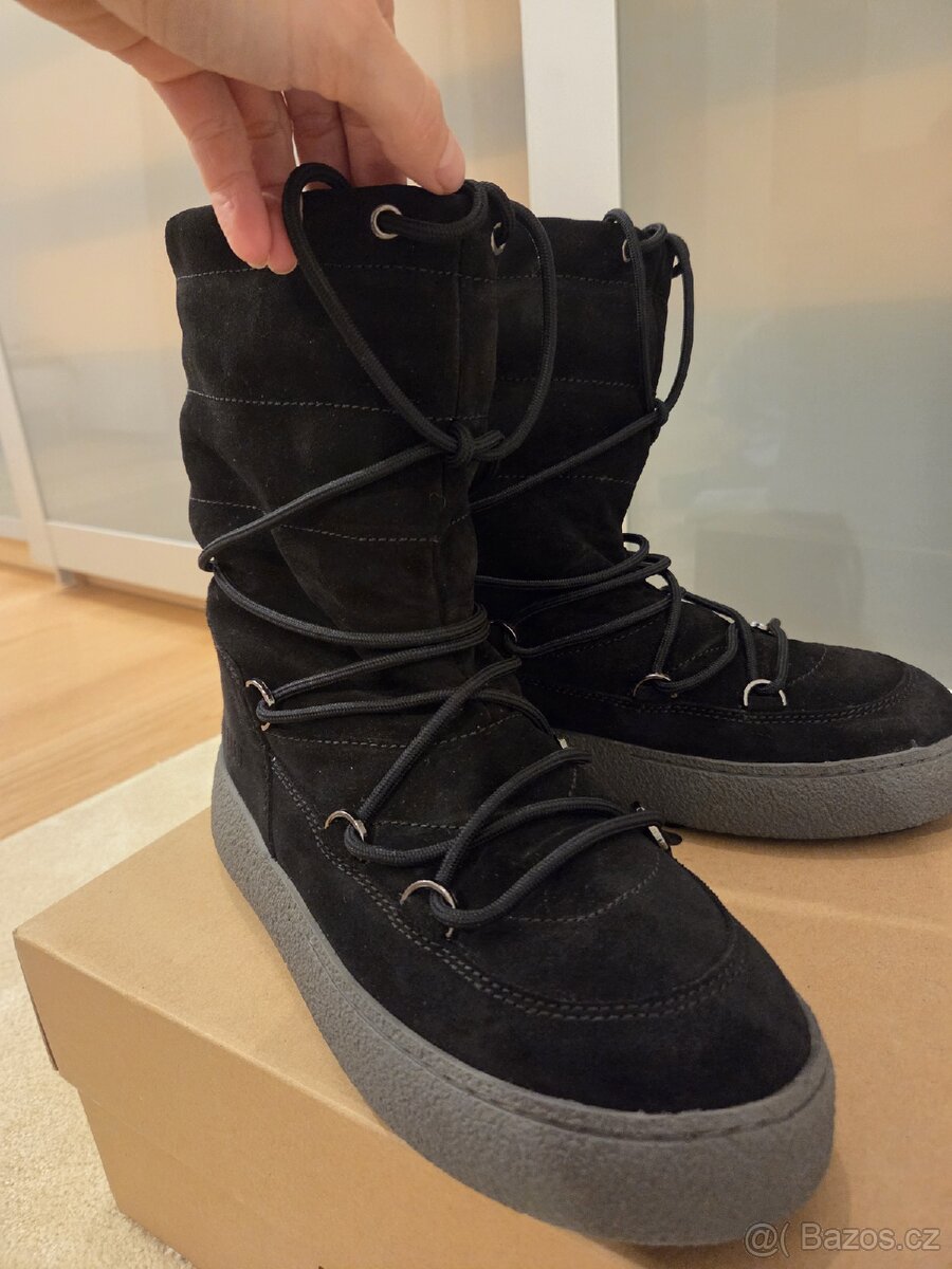 Černé sněhule Moon Boot 39 - 4