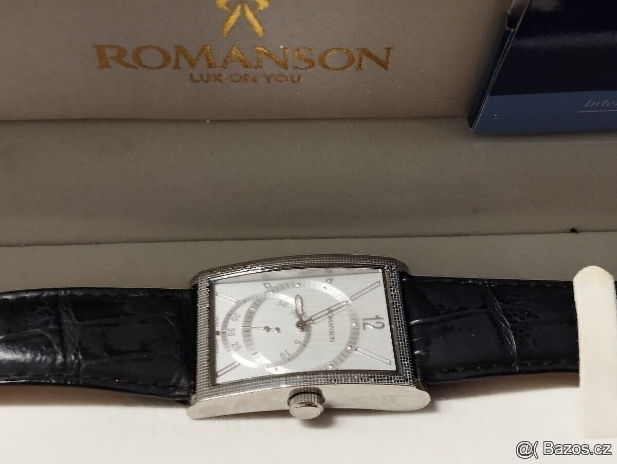 Luxusní pánské hodinky ROMANSON _ SWISS Made👍👍👍 - 4