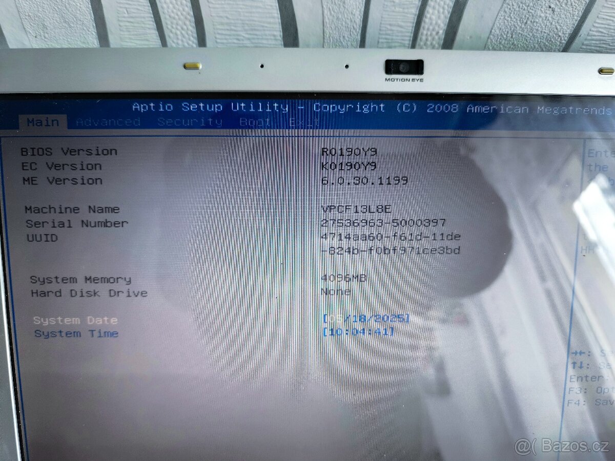 SONY Vaio PCG-81213M Intel-Core i5 - 4