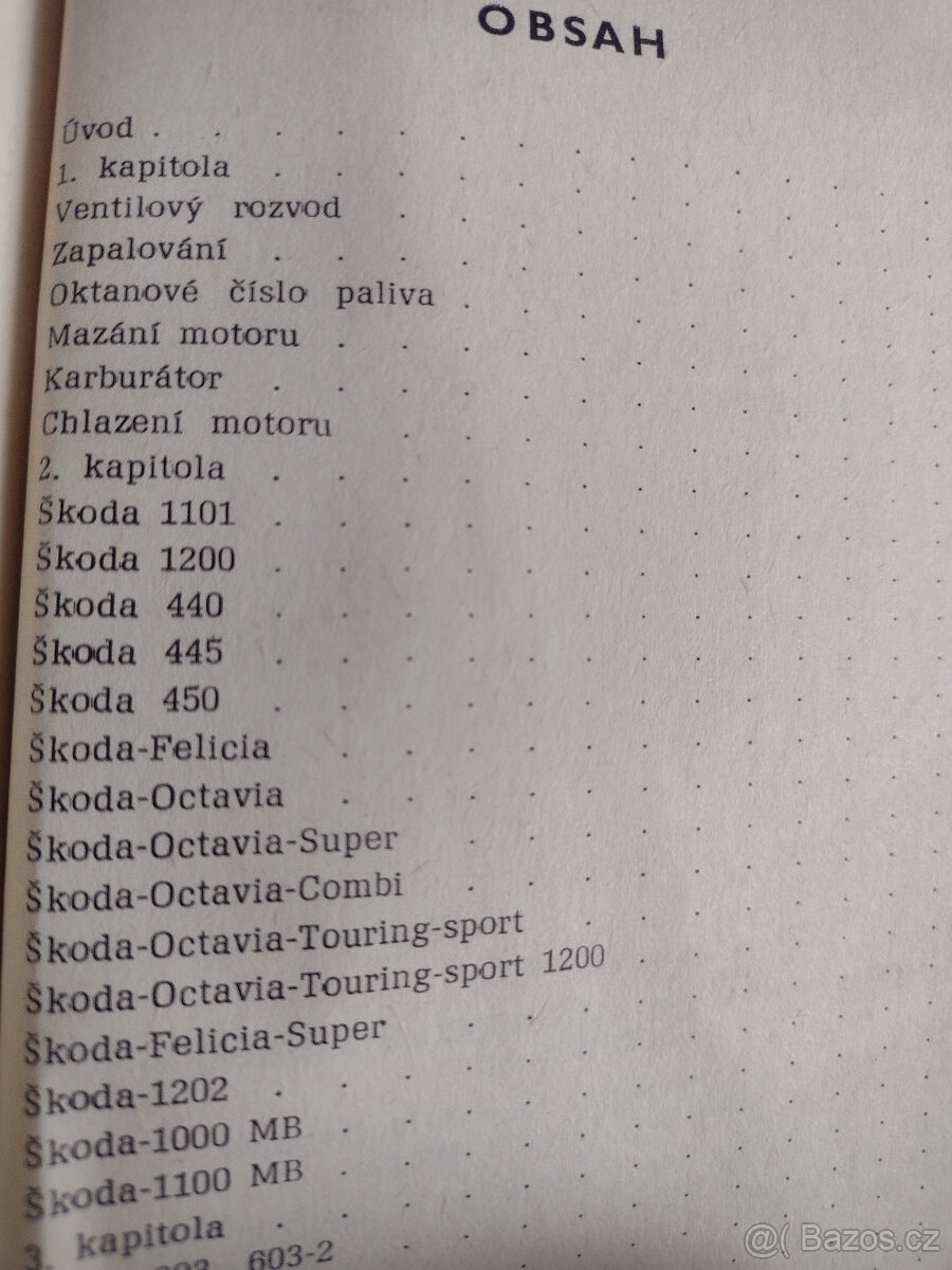SEŘIZOVÁNÍ MOTORŮ A EL. PŘÍSL. AUTOMOBILŮ, 1970, 72,74 - 4