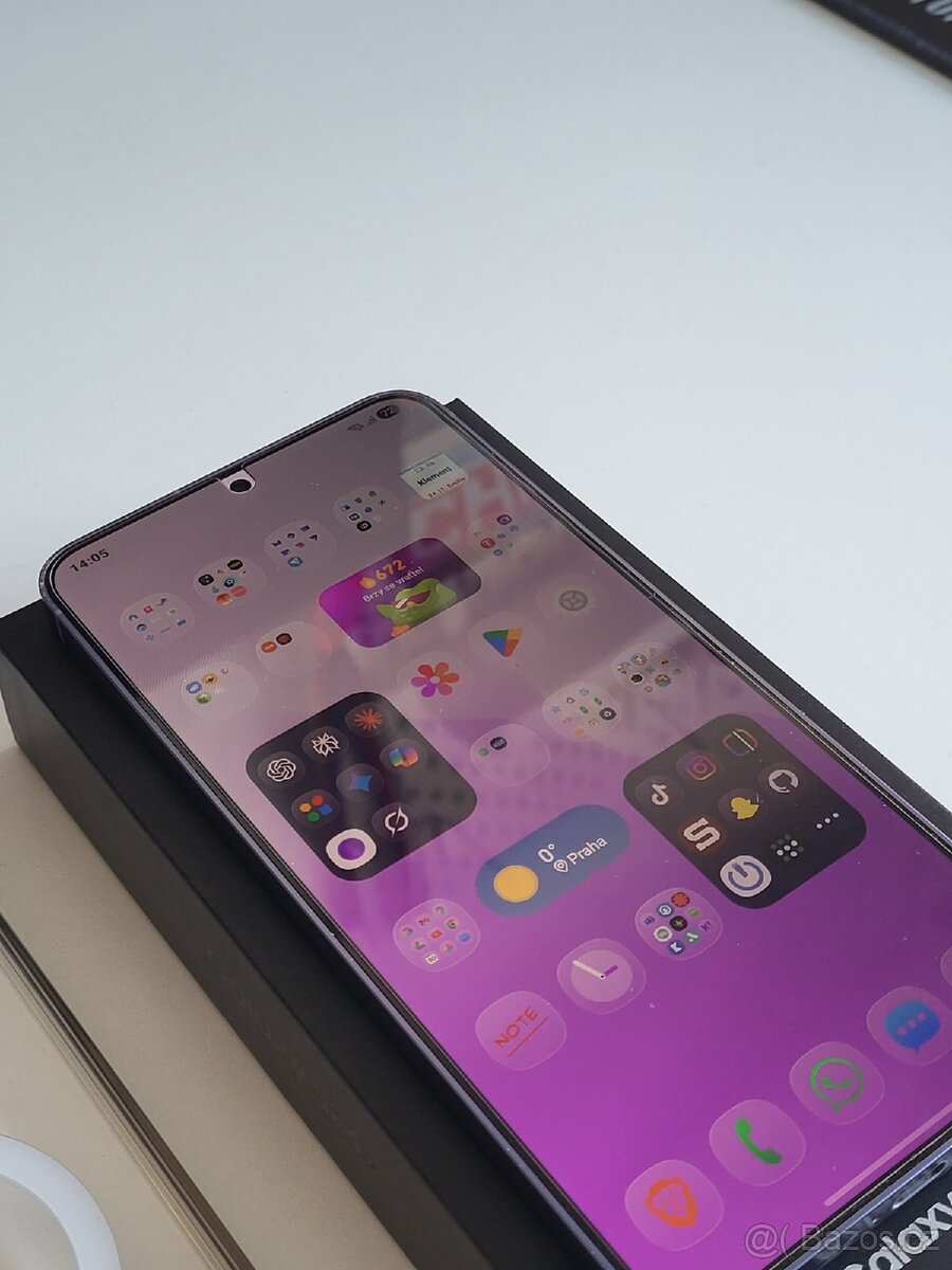 Samsung Galaxy S24+ 12/256 GB Fialový - Top stav - 4