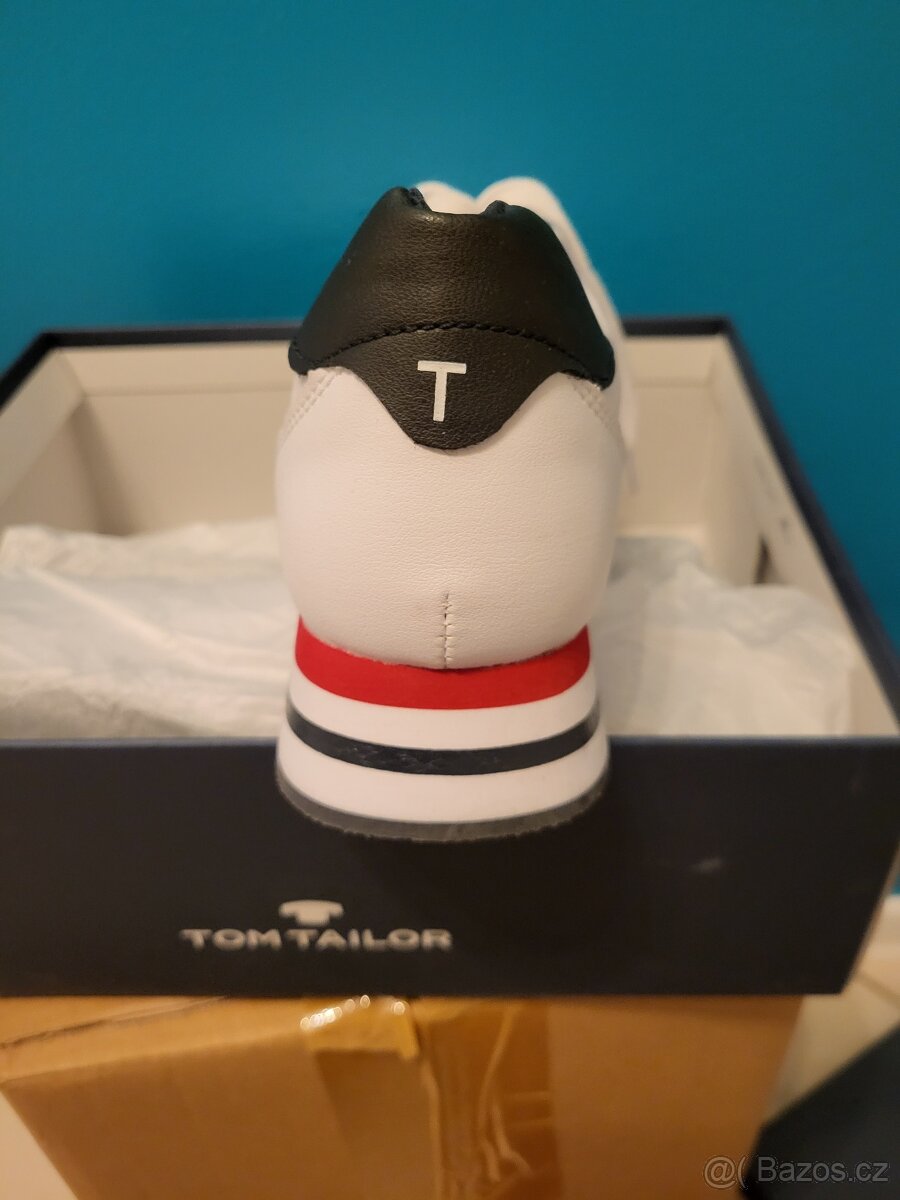 Bílé tenisky Tom Tailor vel.41 - 4