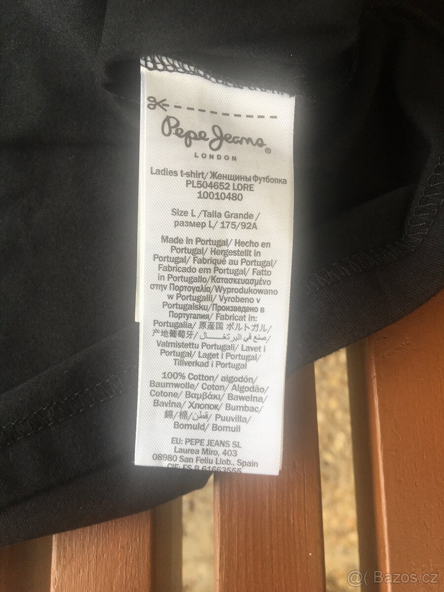 Dámské triko Pepe Jeans, vel. S/M - NOVÉ - 4