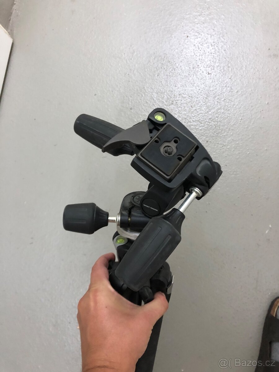 Stativ 190XPROB hlava Manfrotto 804RC2 - 4