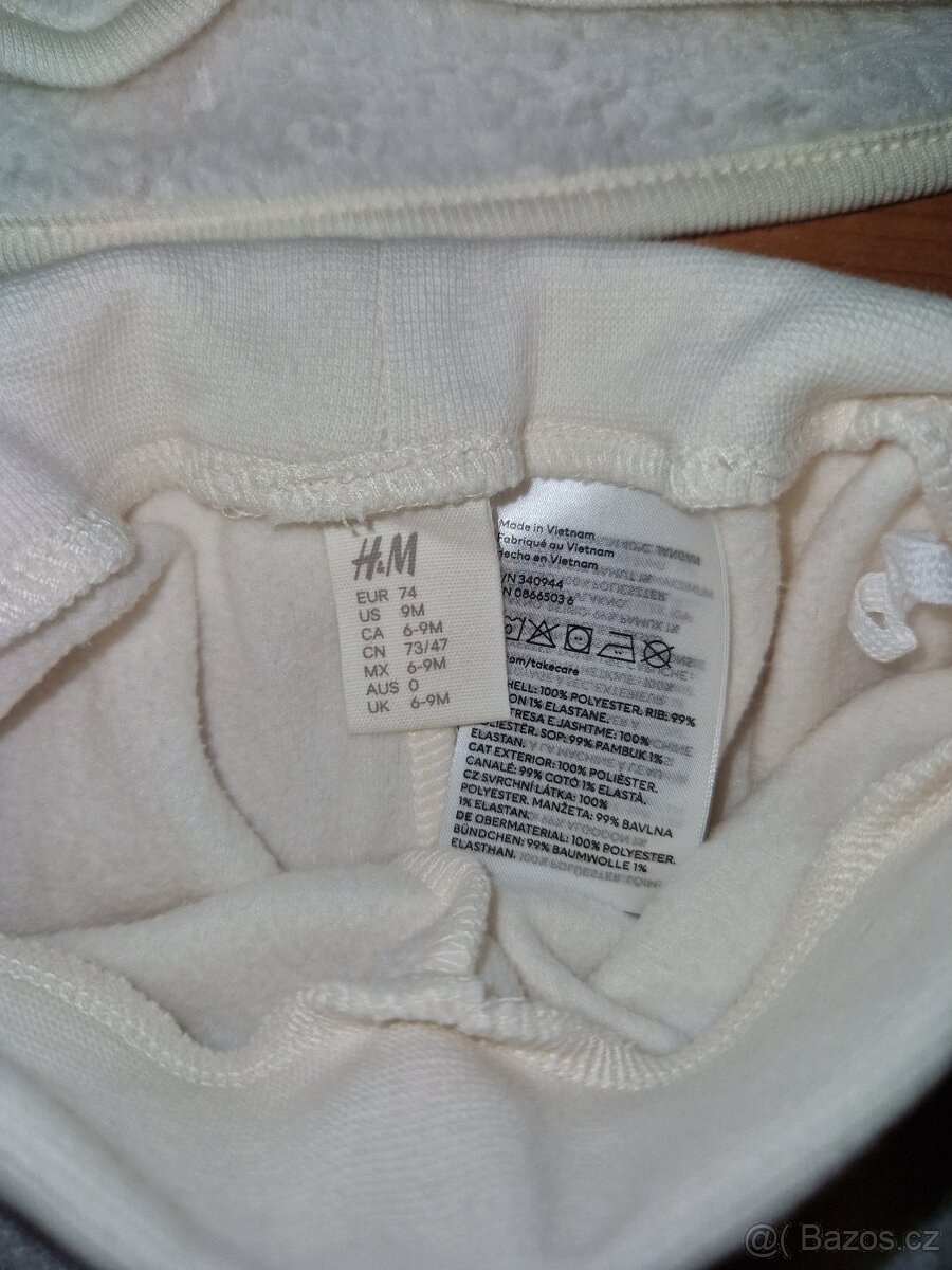 Sametový komplet, kabátek, kalhoty - 4