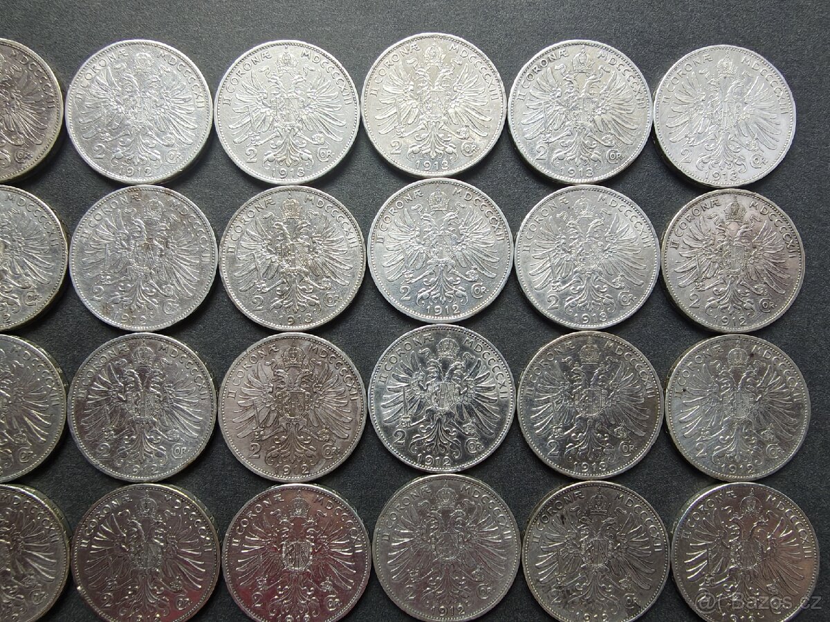 Mince 2 Koruna Rakousko Uhersko - 4